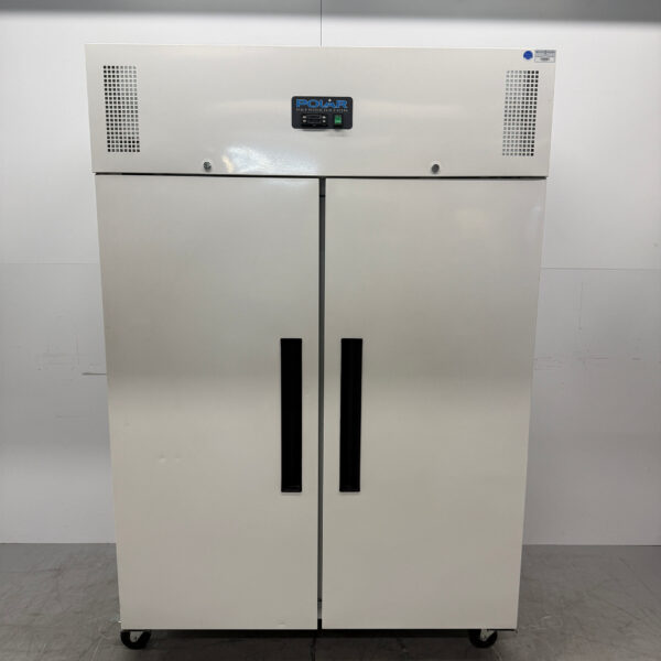 Polar Verrijdbare Dubbeldeurs Vriezer 1200 liter 230V Horeca