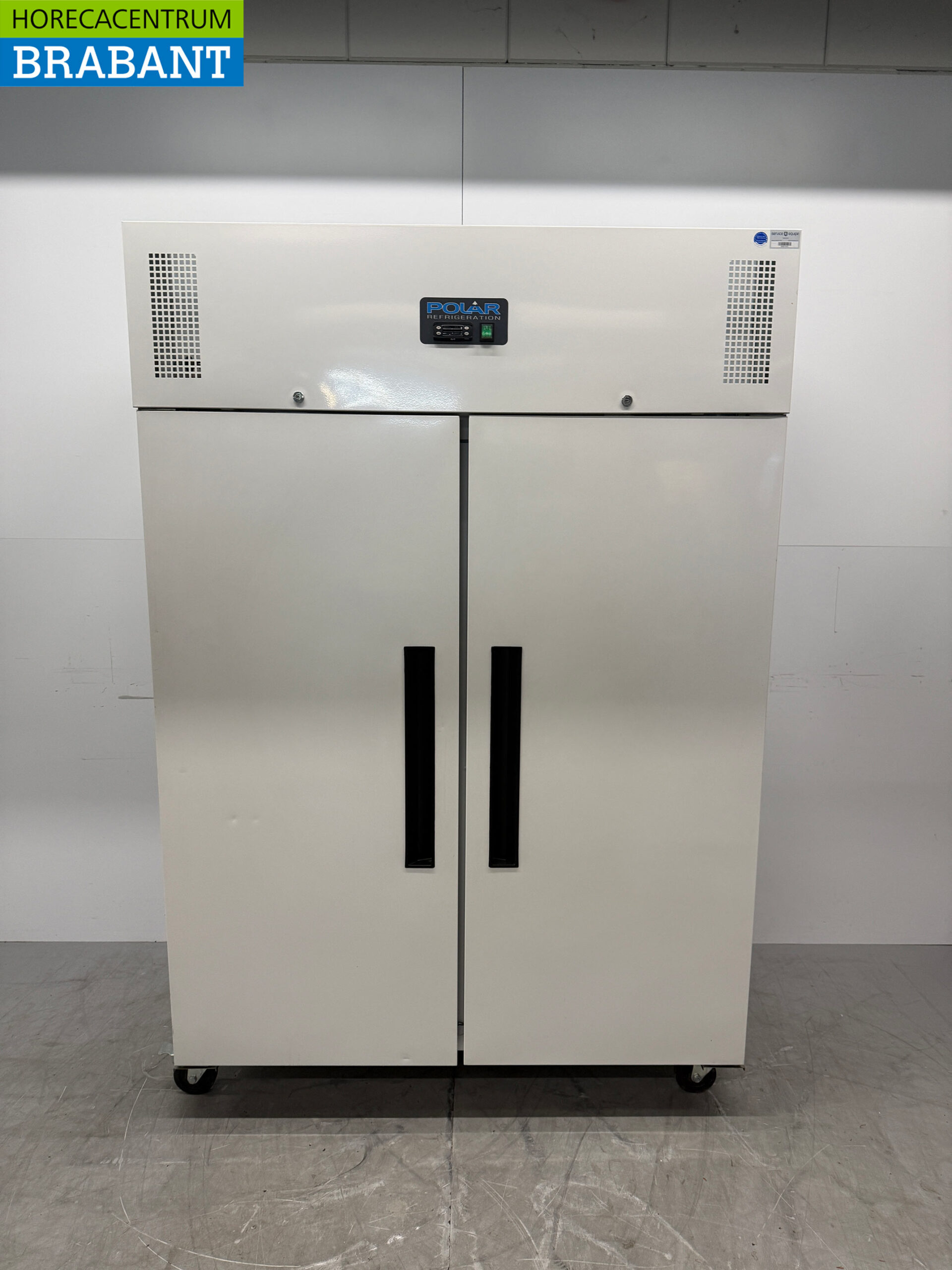 Polar Verrijdbare Dubbeldeurs Vriezer 1200 liter 230V Horeca