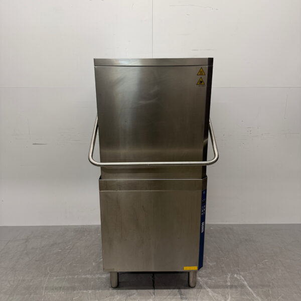RVS Zanussi HHT8 Doorschuifvaatwasser met afvoerpomp 400V Horeca