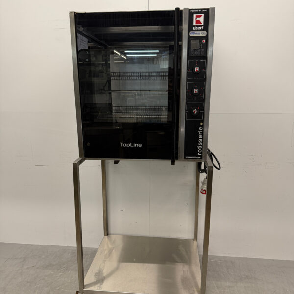 RVS Ubert RT-403 Kippengrill Grill 3 mandjes 400V Horeca