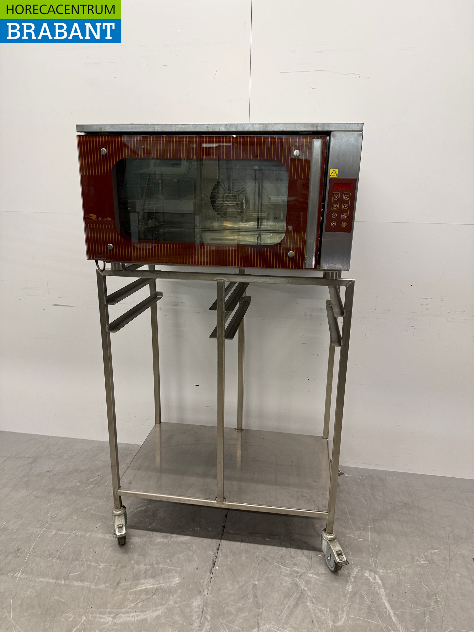 RVS Fri-Jado Heteluchtoven Oven 3 x 60/40 cm 230V Horeca