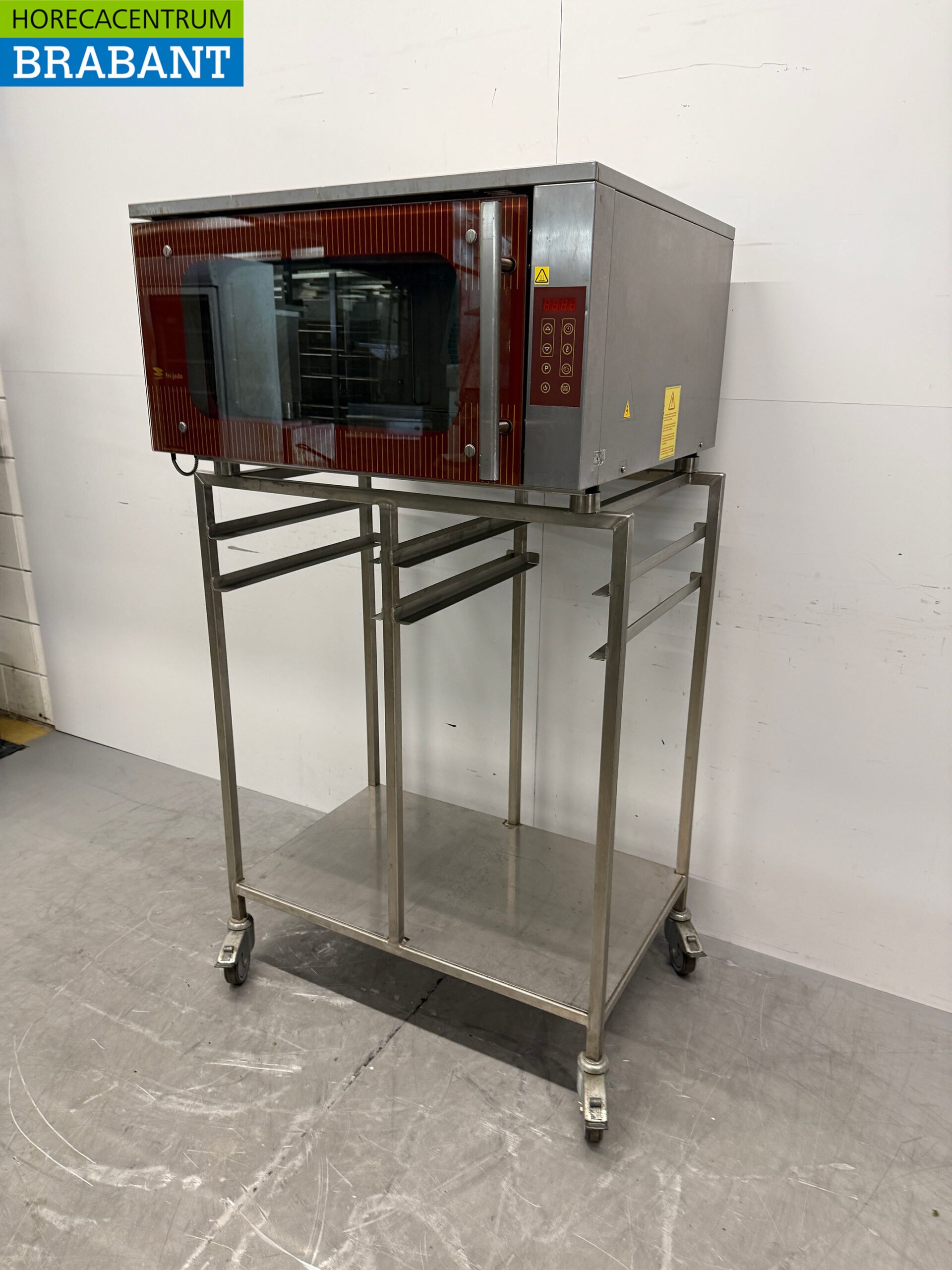 RVS Fri-Jado Heteluchtoven Oven 3 x 60/40 cm 230V Horeca - Afbeelding 2