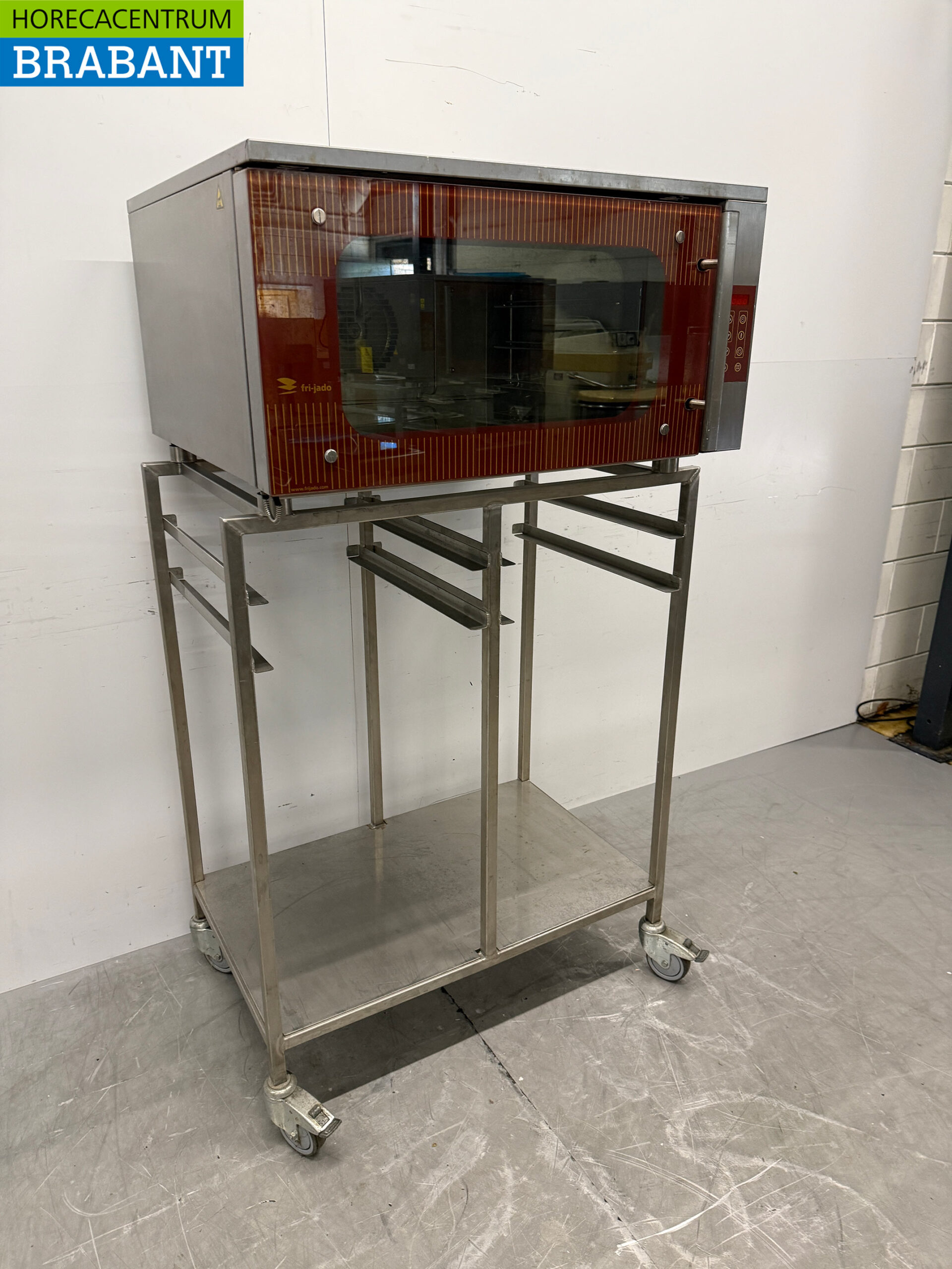 RVS Fri-Jado Heteluchtoven Oven 3 x 60/40 cm 230V Horeca - Afbeelding 3