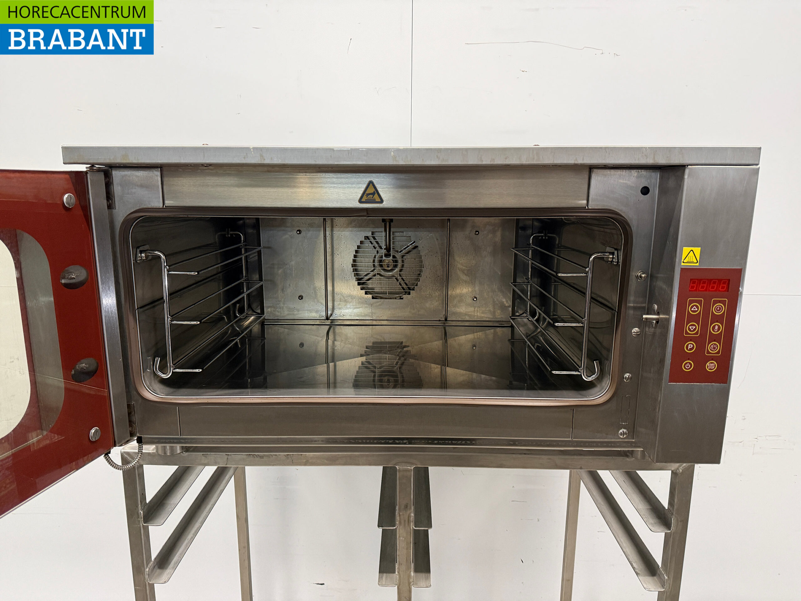 RVS Fri-Jado Heteluchtoven Oven 3 x 60/40 cm 230V Horeca - Afbeelding 4