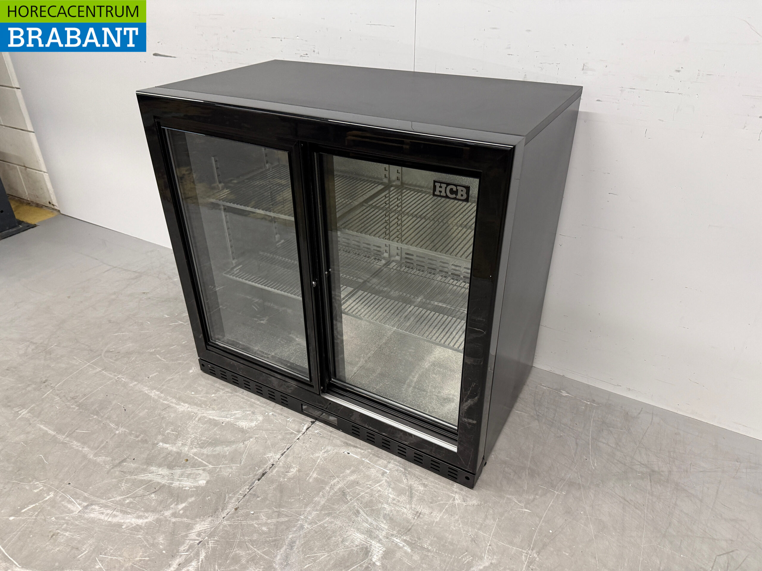Backbar Barkoeling Glazen schuifdeuren 218 liter 90 cm 230V Horeca - Afbeelding 2