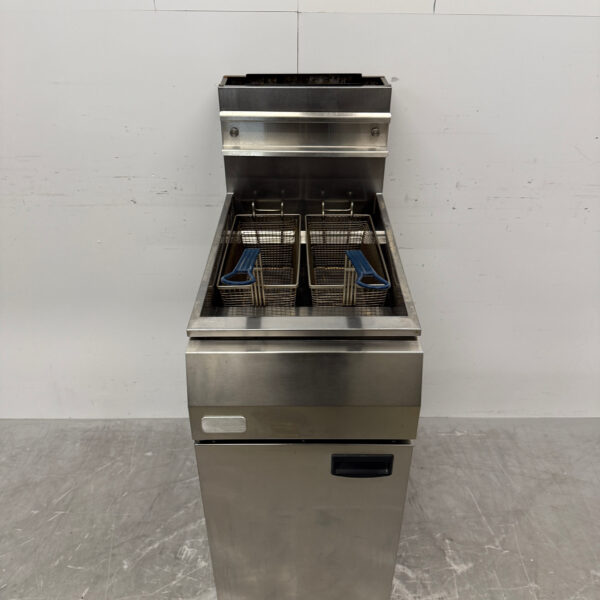 RVS Combisteel Friteuse 21 liter GAS Horeca