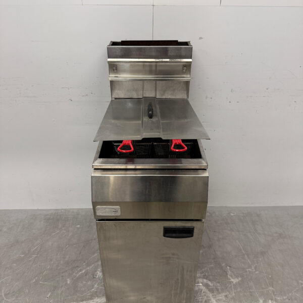 RVS Combisteel Friteuse 21 liter GAS Horeca