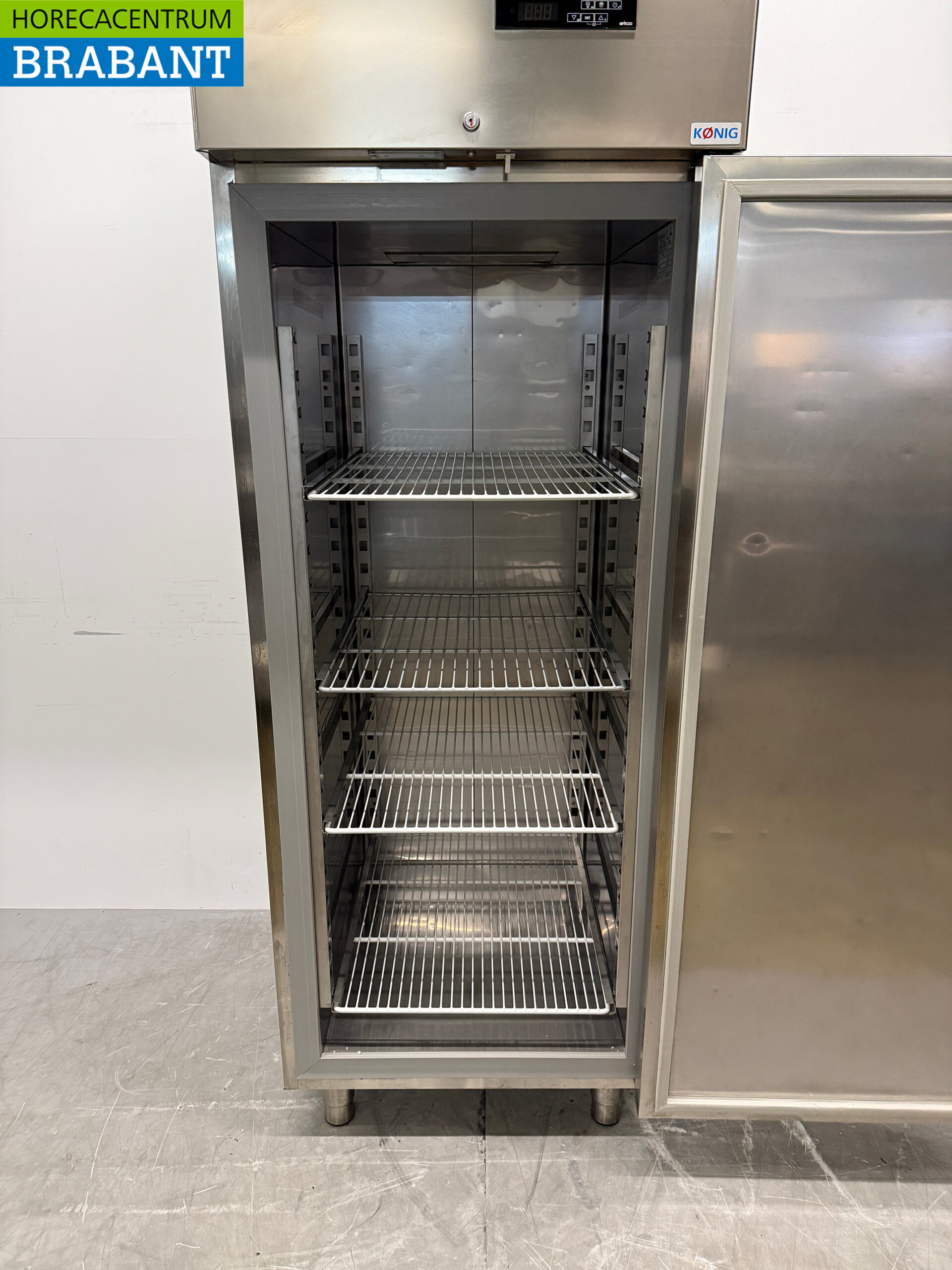 RVS Konig Koeling 700 liter 230V Horeca - Afbeelding 4