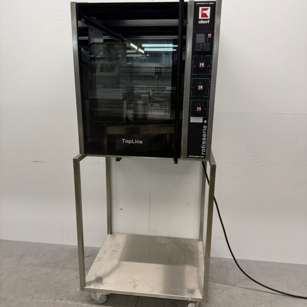 RVS Ubert RT-403 Kippengrill Grill 6 mandjes 400V Horeca