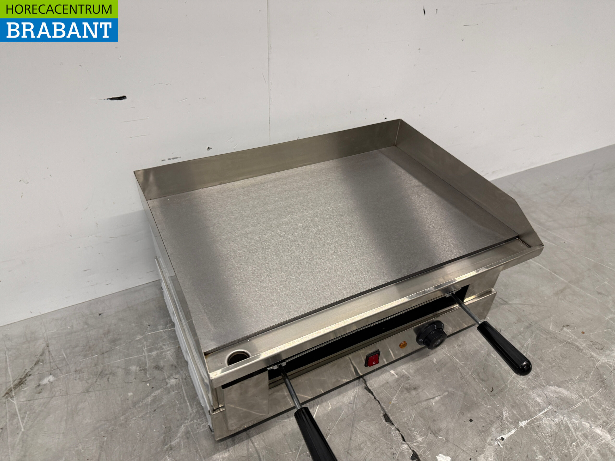 HCB RVS Grillplaat Bakplaat met salamander grill 55 cm 230V Horeca - Afbeelding 5