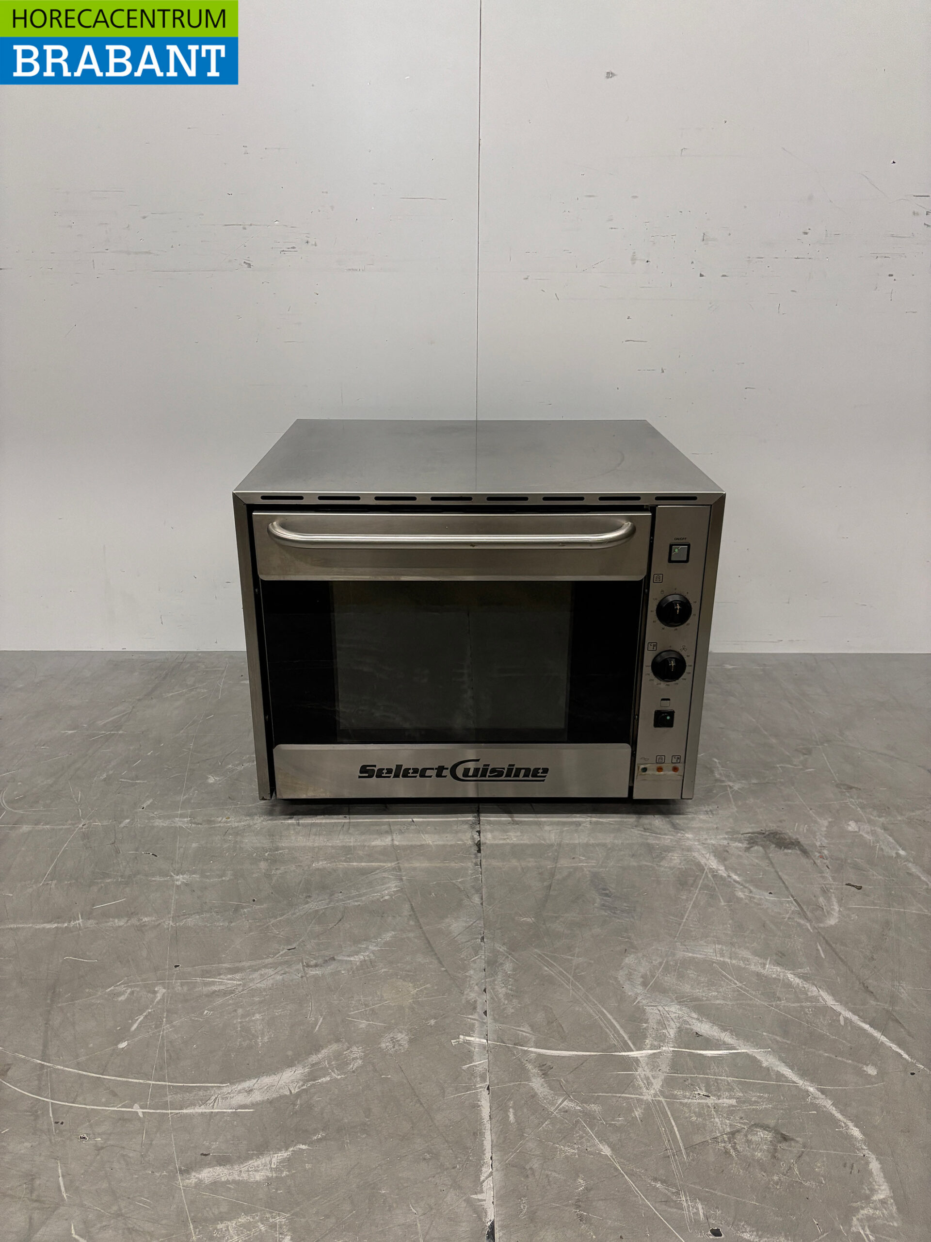 RVS Select Cuisine Heteluchtoven met grillfunctie 4 x 43/34 cm 230V Horeca