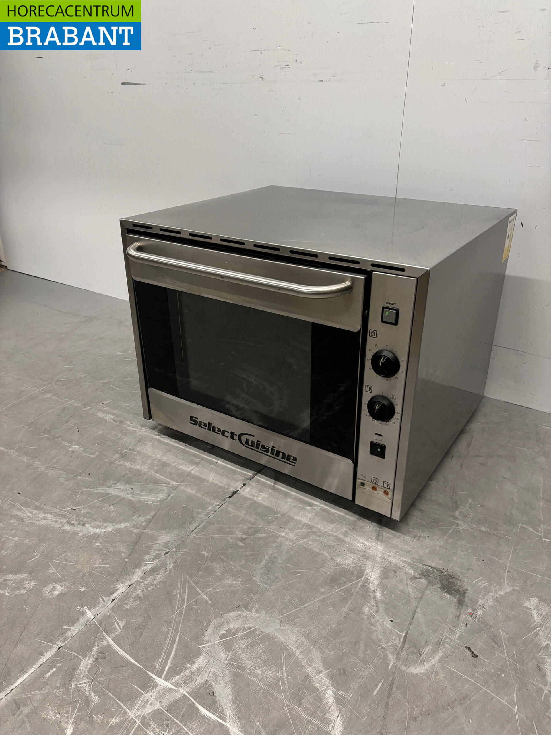 RVS Select Cuisine Heteluchtoven met grillfunctie 4 x 43/34 cm 230V Horeca - Afbeelding 2