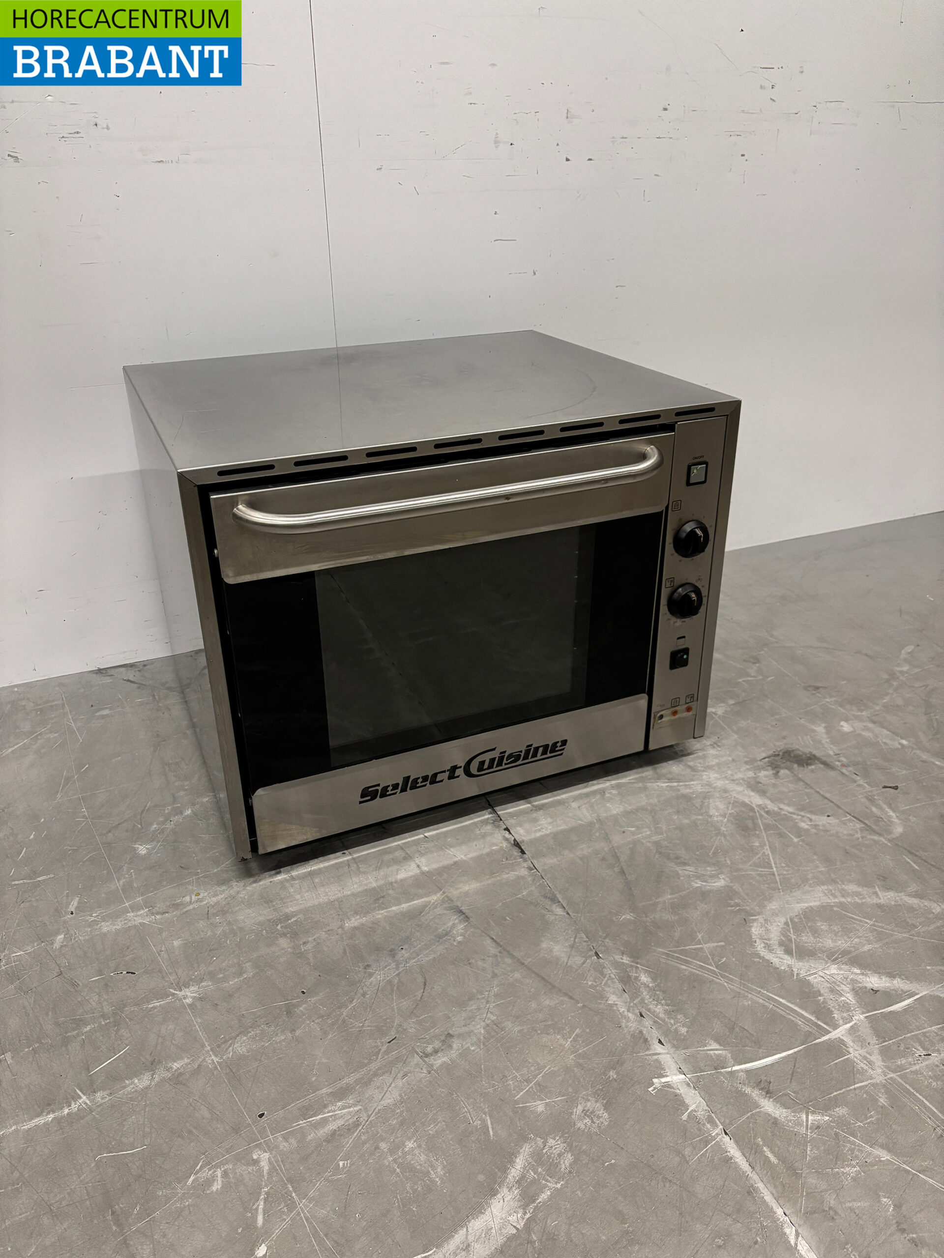 RVS Select Cuisine Heteluchtoven met grillfunctie 4 x 43/34 cm 230V Horeca - Afbeelding 3