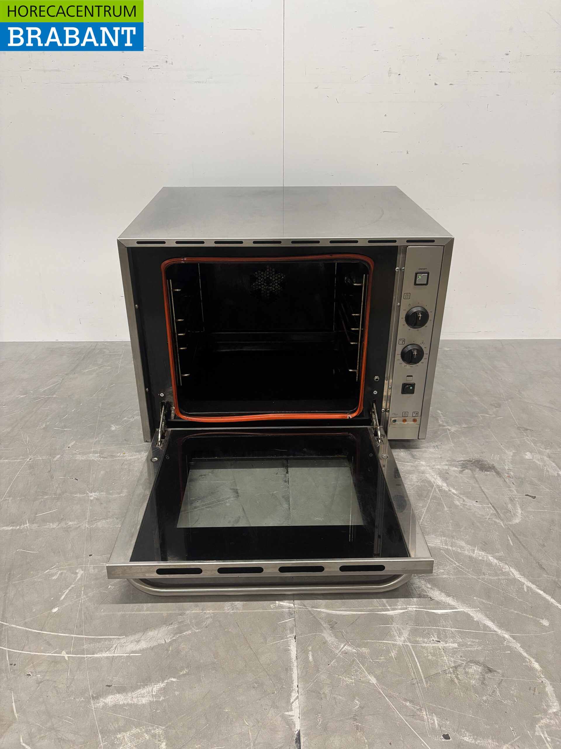 RVS Select Cuisine Heteluchtoven met grillfunctie 4 x 43/34 cm 230V Horeca - Afbeelding 4