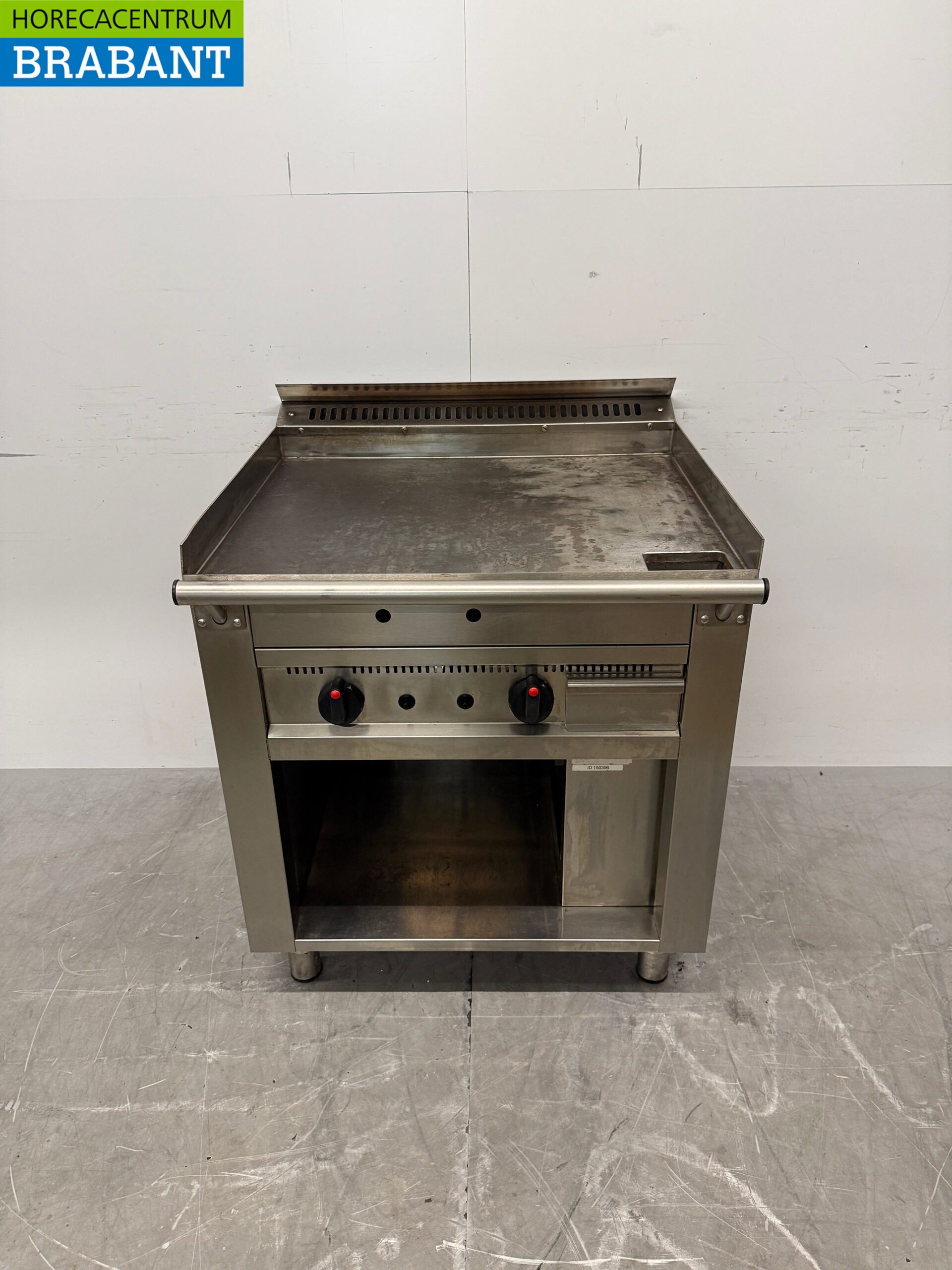 RVS Casta Teppanyaki grill bakplaat grillplaat 80 cm GAS Horeca