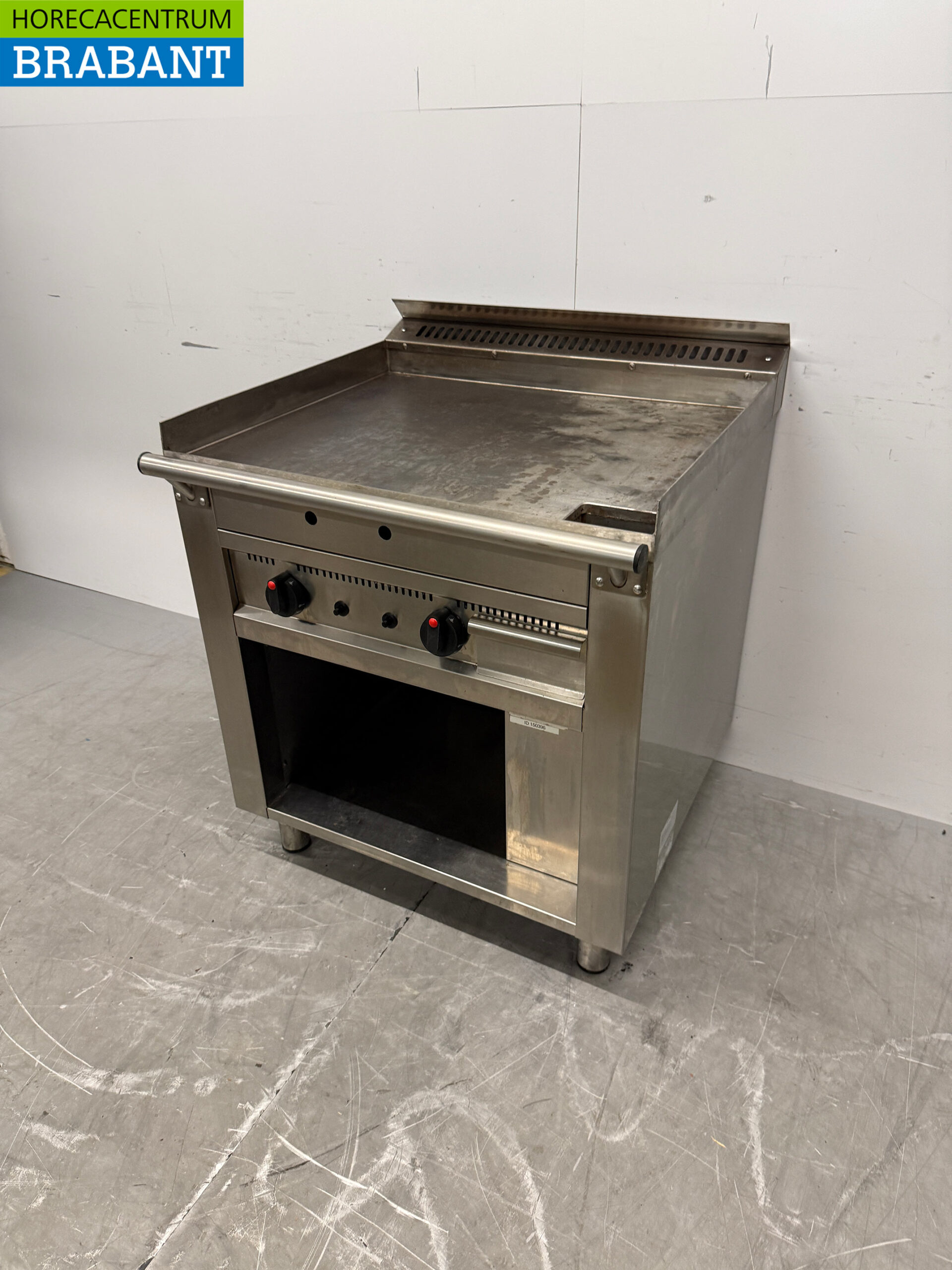 RVS Casta Teppanyaki grill bakplaat grillplaat 80 cm GAS Horeca - Afbeelding 2