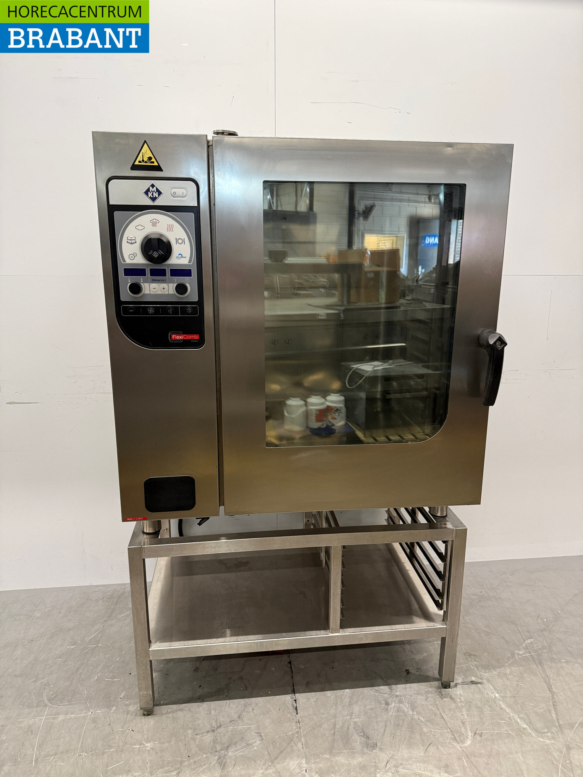 RVS MKN Combisteamer met onderstel 10 x 1/1 GN 400V Horeca