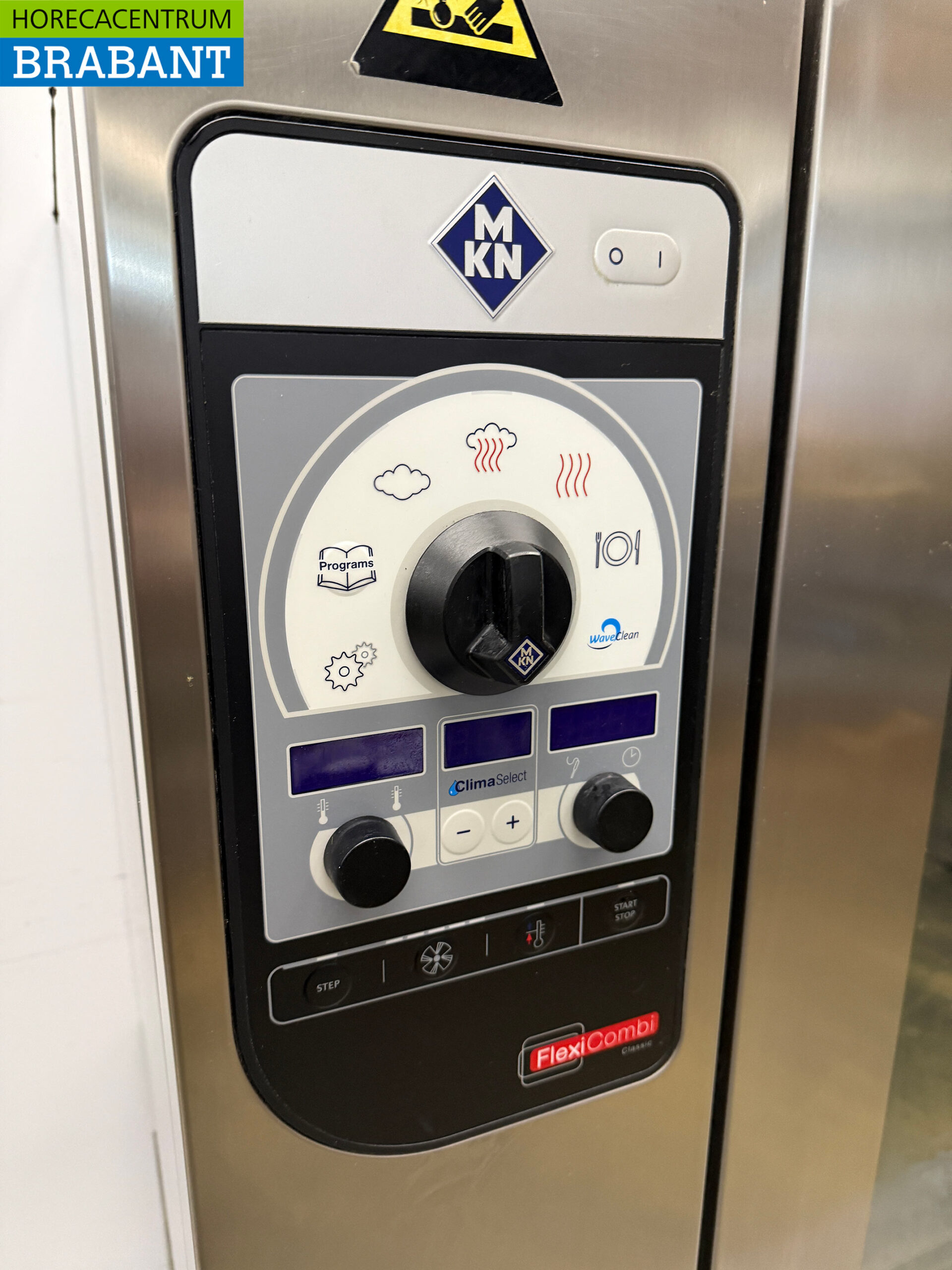 RVS MKN Combisteamer met onderstel 10 x 1/1 GN 400V Horeca - Afbeelding 4