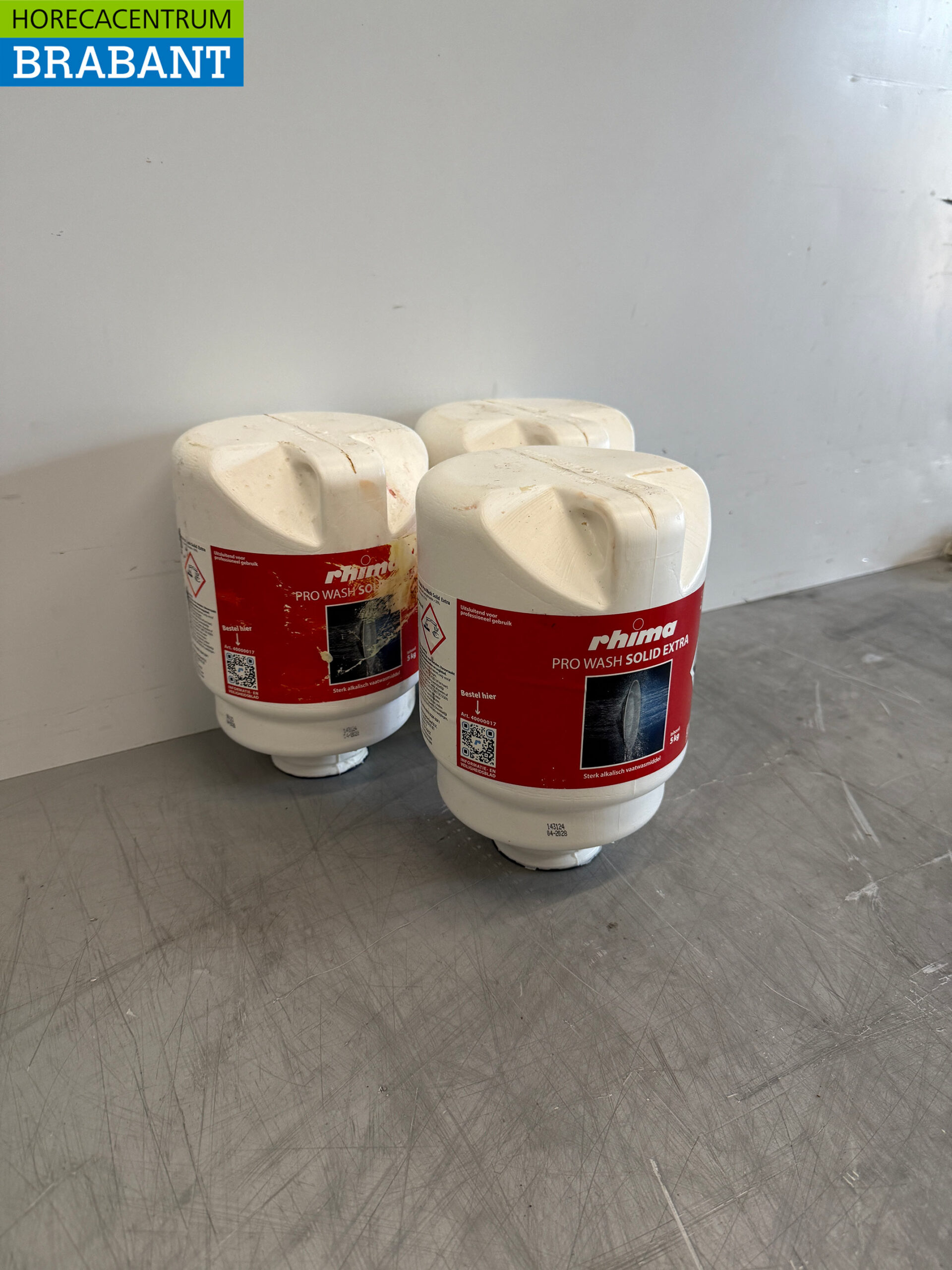 Rhima Pro Wash Solid Extra 3 x 5 kilo Vaatwasmiddel Zeep Horeca - Afbeelding 3