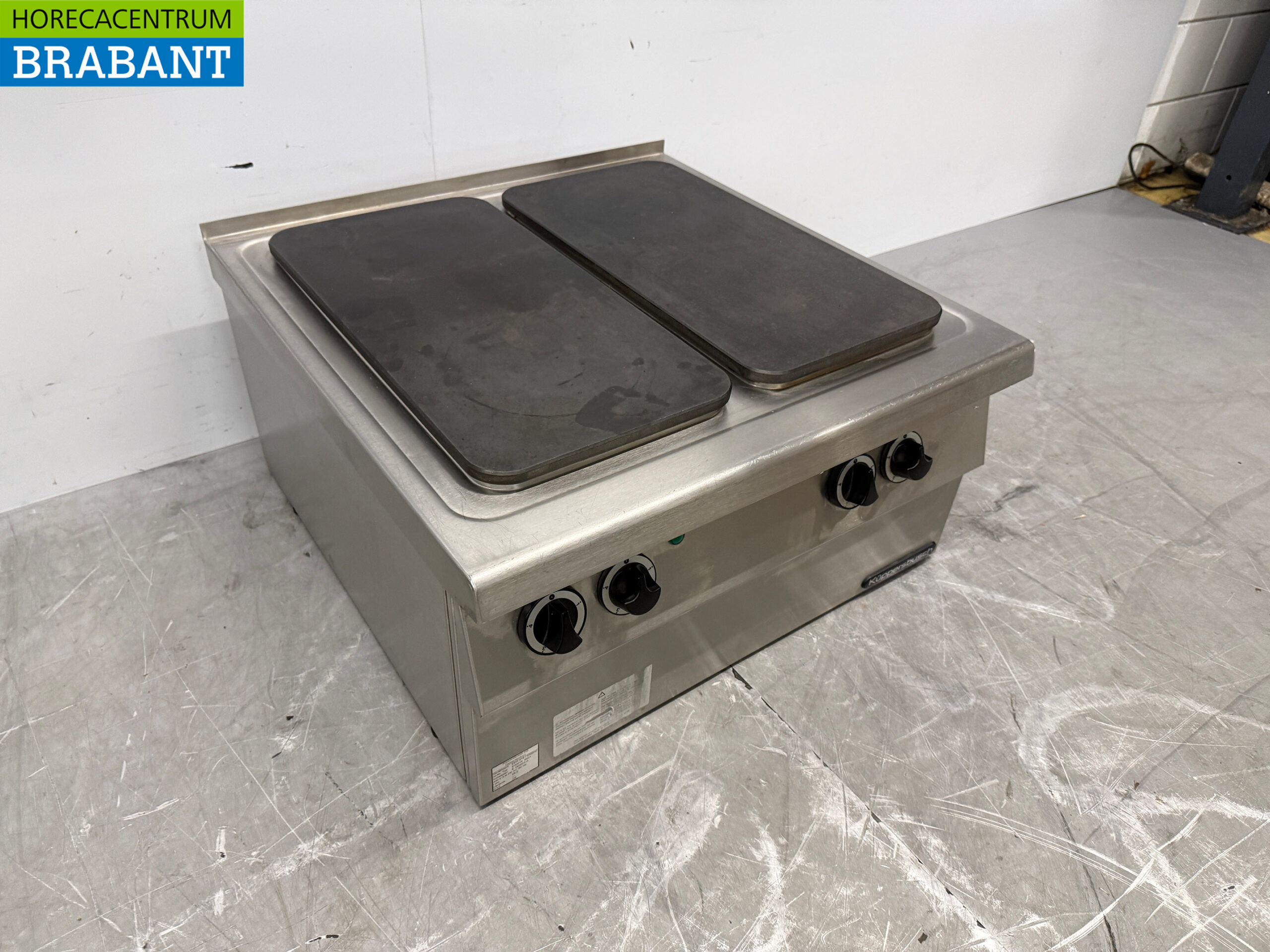 RVS Kuppersbusch Elektrische 4 pits fornuis 70 cm 400V Horeca - Afbeelding 3