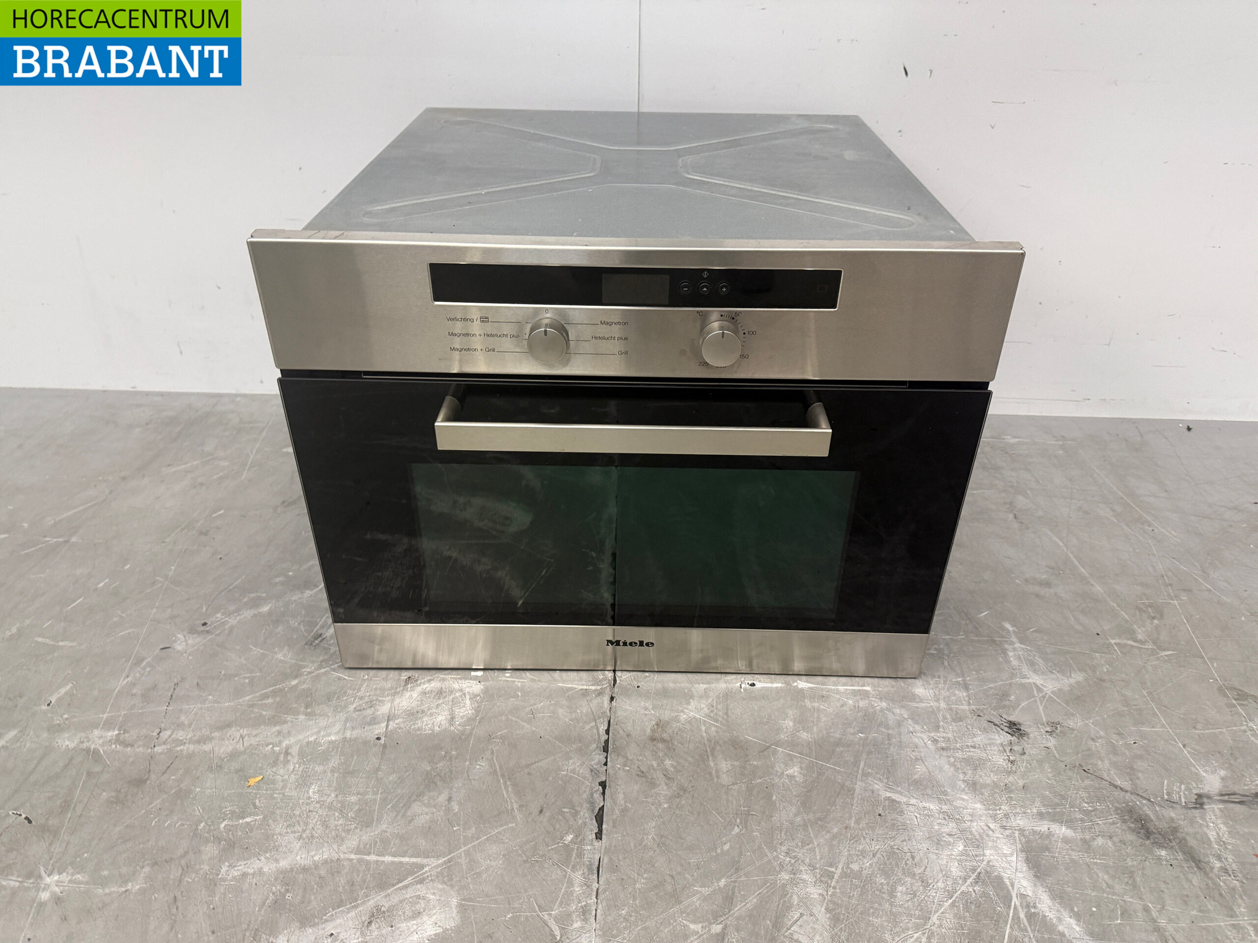 RVS Miele Inbouw Combi Magnetron met grill 230V Horeca