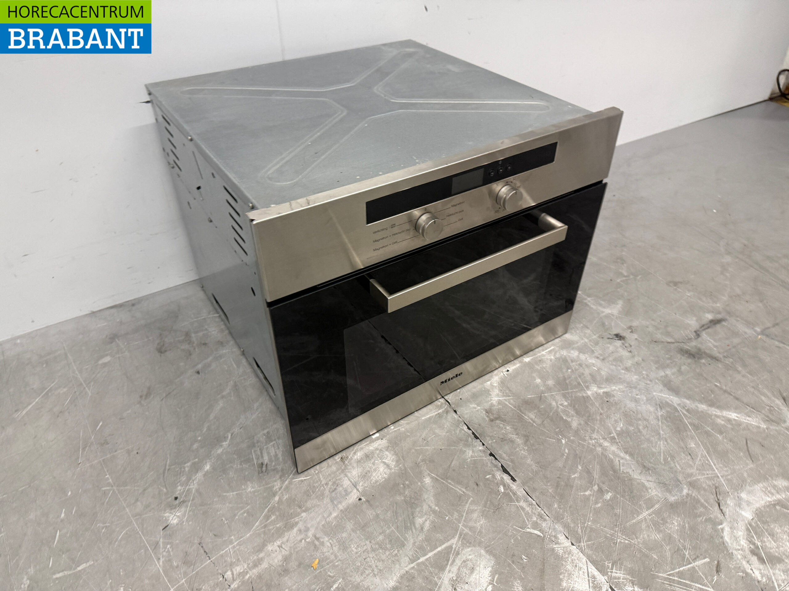 RVS Miele Inbouw Combi Magnetron met grill 230V Horeca - Afbeelding 3