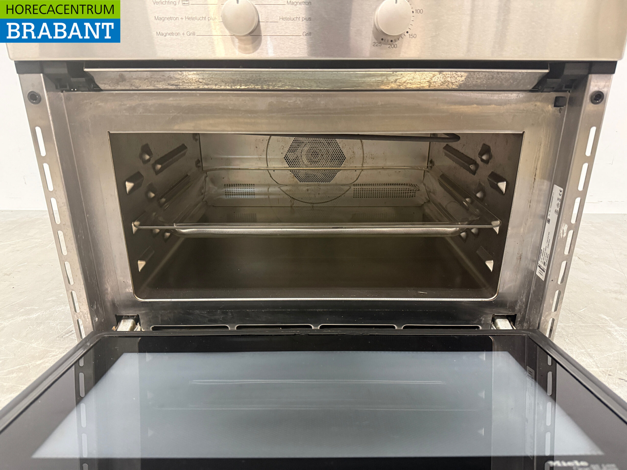 RVS Miele Inbouw Combi Magnetron met grill 230V Horeca - Afbeelding 4