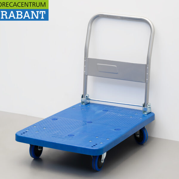 HCB Plateauwagen inklapbaar max. 400 kg transportkar transportwagen magazijnwagen platformwagen Horeca