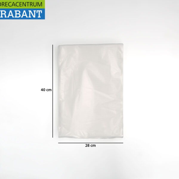 HCB Vacuumzakken met reliëf Zijlas 28 x 40 cm 100 stuks Horeca