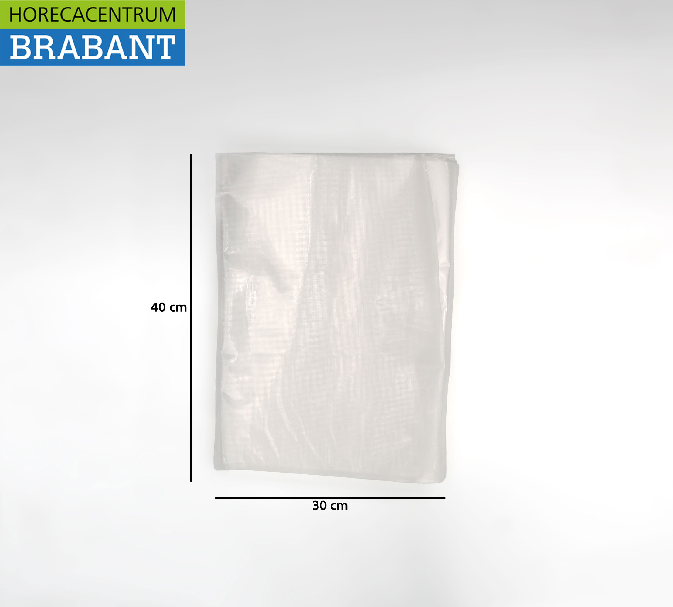 HCB Vacuumzakken met reliëf Zijlas 30 x 40 cm 100 stuks Horeca