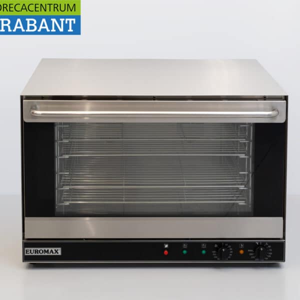 RVS Euromax Linea Nero Turbo 10904N Heteluchtoven Oven 60 x 40 cm / 1/1GN 230V Horeca