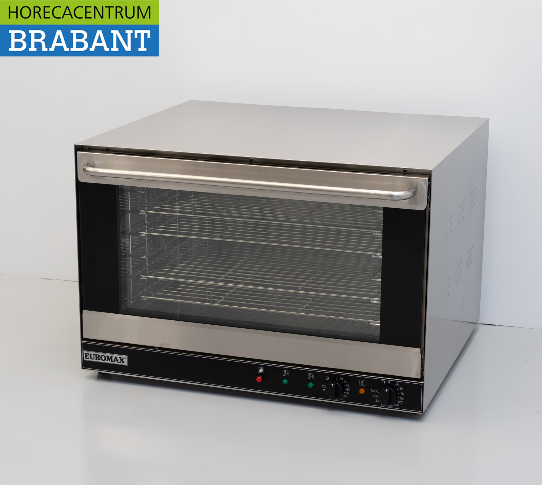 RVS Euromax Linea Nero Turbo 10904N Heteluchtoven Oven 60 x 40 cm / 1/1GN 230V Horeca - Afbeelding 2