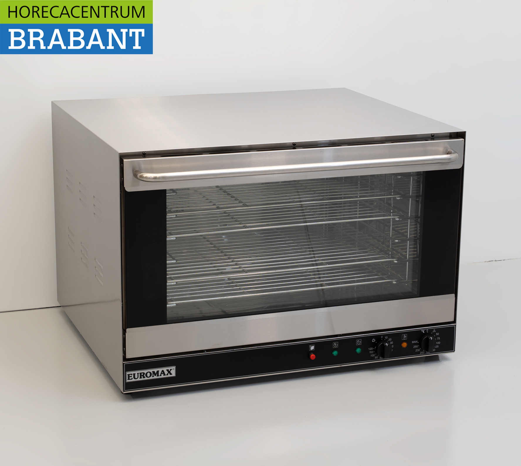 RVS Euromax Linea Nero Turbo 10904N Heteluchtoven Oven 60 x 40 cm / 1/1GN 230V Horeca - Afbeelding 3
