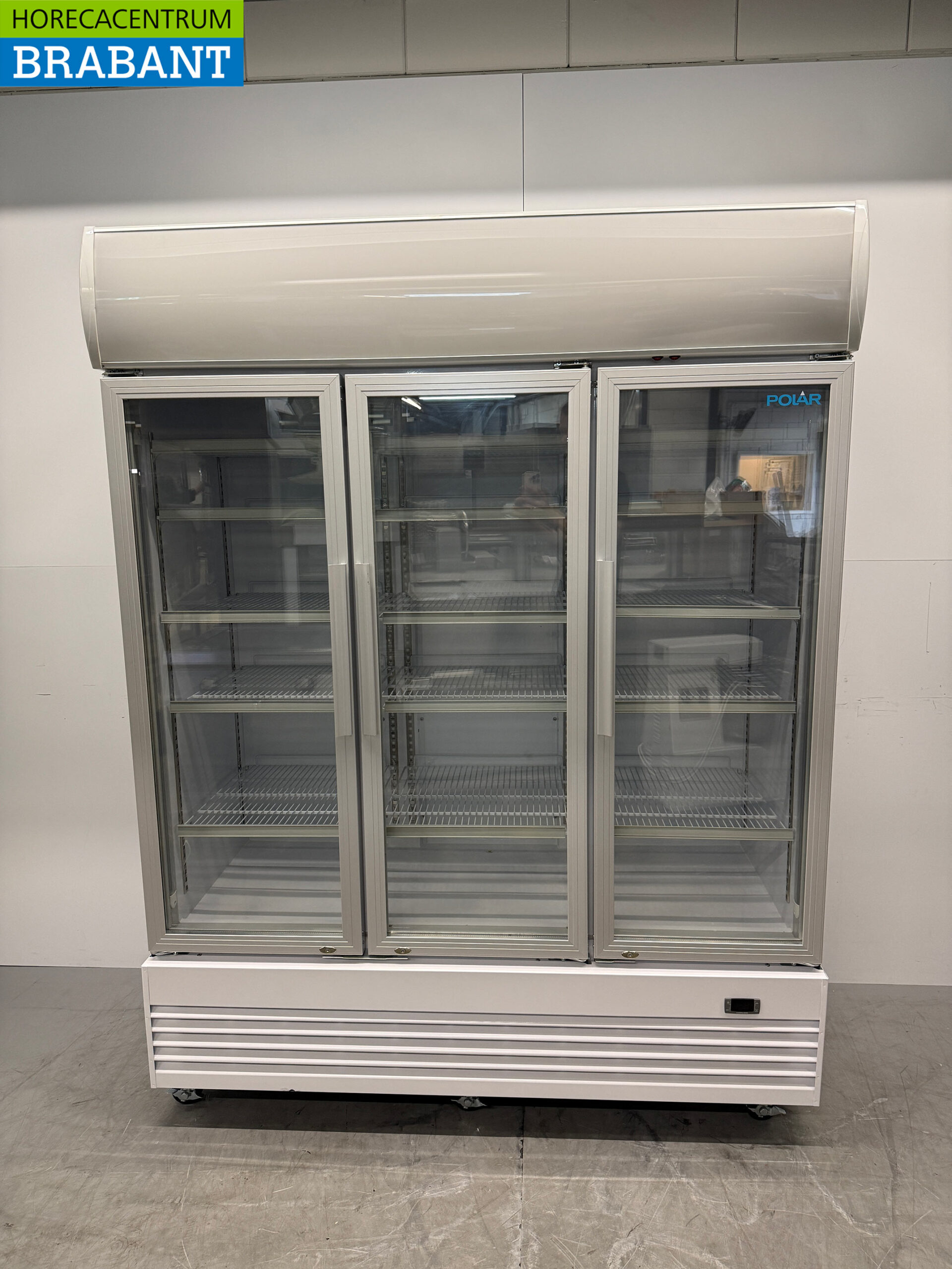 Polar Verrijdbare 3 Glasdeur Koeling 1300 liter 230V Horeca
