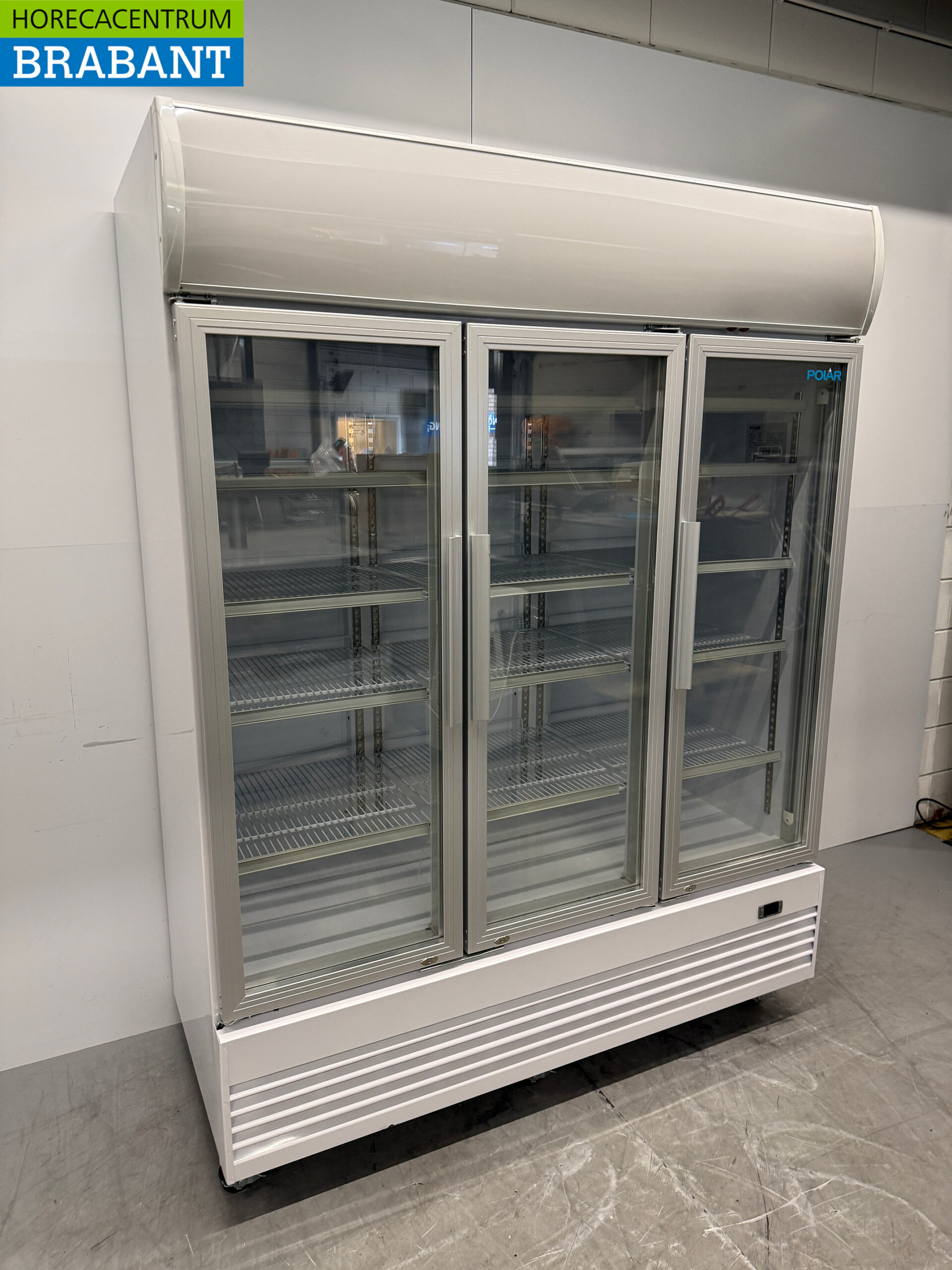 Polar Verrijdbare 3 Glasdeur Koeling 1300 liter 230V Horeca - Afbeelding 3