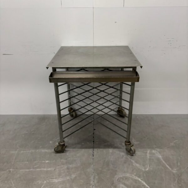 RVS Verrijdbaar onderstel 75 x 75 x 90.5 Horeca