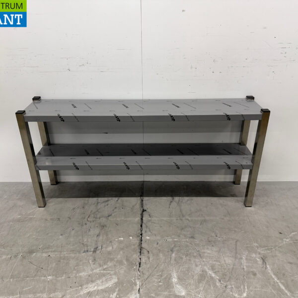 RVS Dubbele Etagere Brug 140 cm Horeca