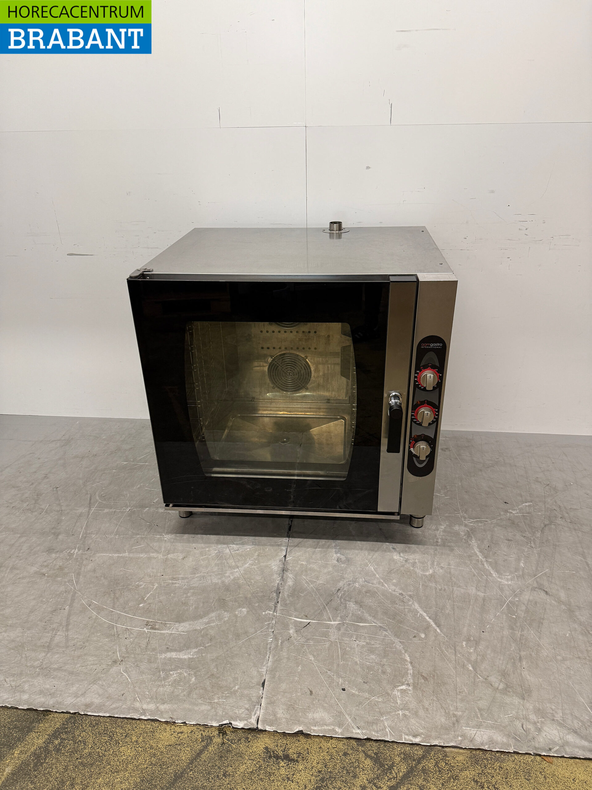 RVS Steamer Combi-steamer Heteluchtoven Convectie Oven 7 x 1/1 GN 400V Horeca
