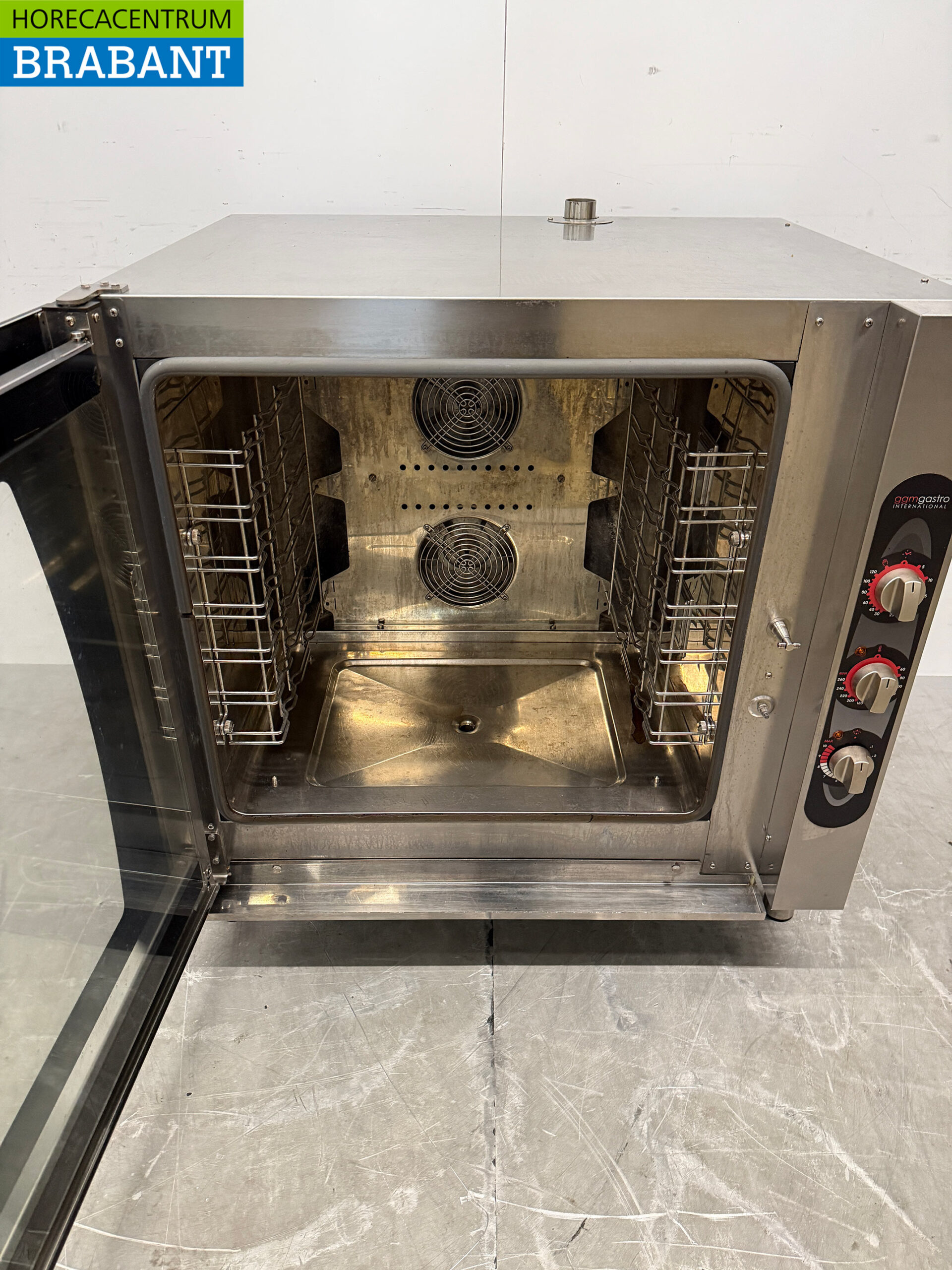 RVS Steamer Combi-steamer Heteluchtoven Convectie Oven 7 x 1/1 GN 400V Horeca - Afbeelding 5