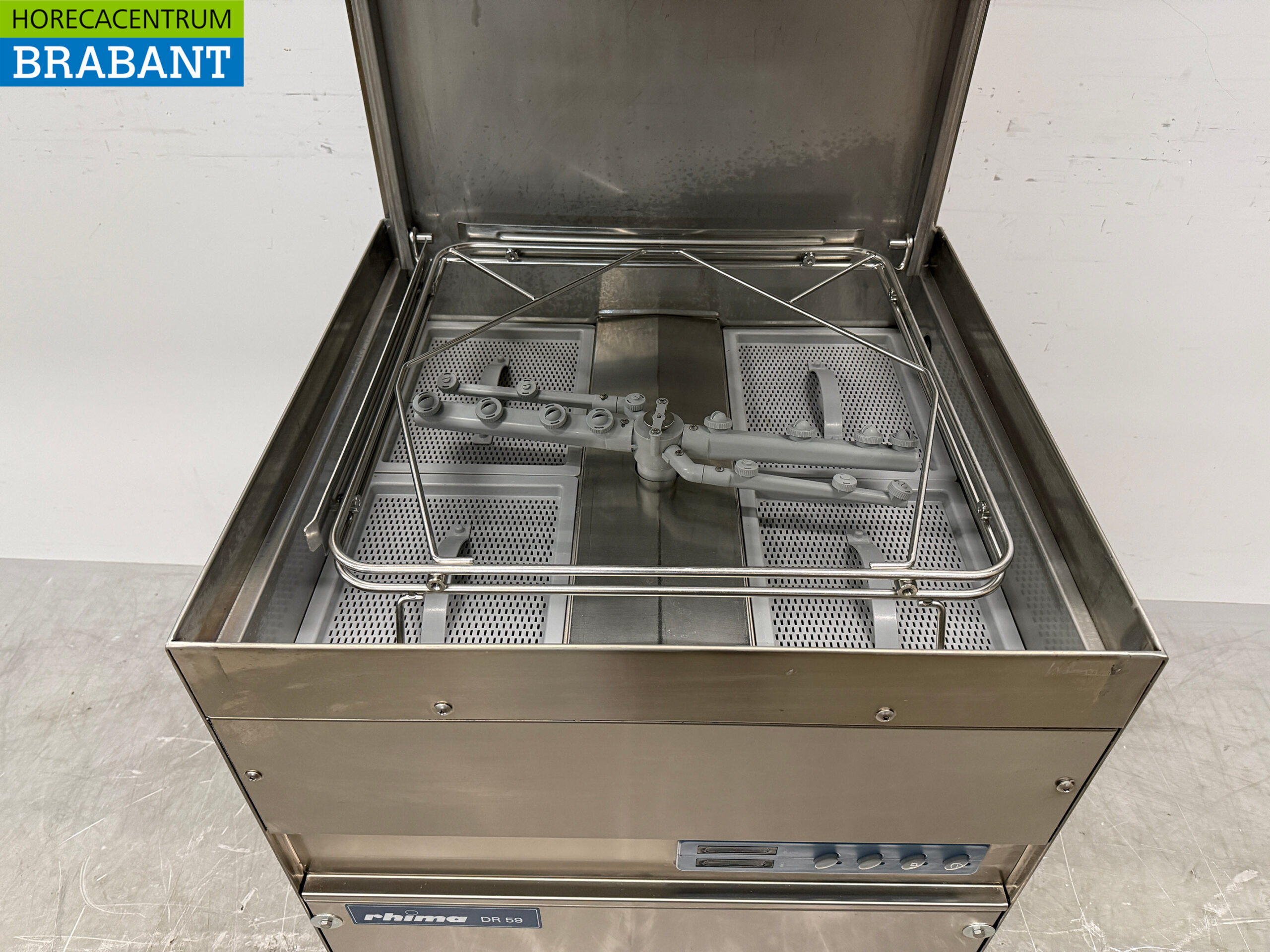RVS Rhima DR 59 Doorschuifvaatwasser 400V Horeca - Afbeelding 4