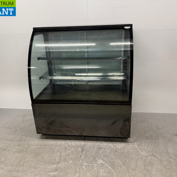 Tecnodom Koelvitrine Gebaksvitrine 2 Schuifdeuren 120 cm 230V Horeca
