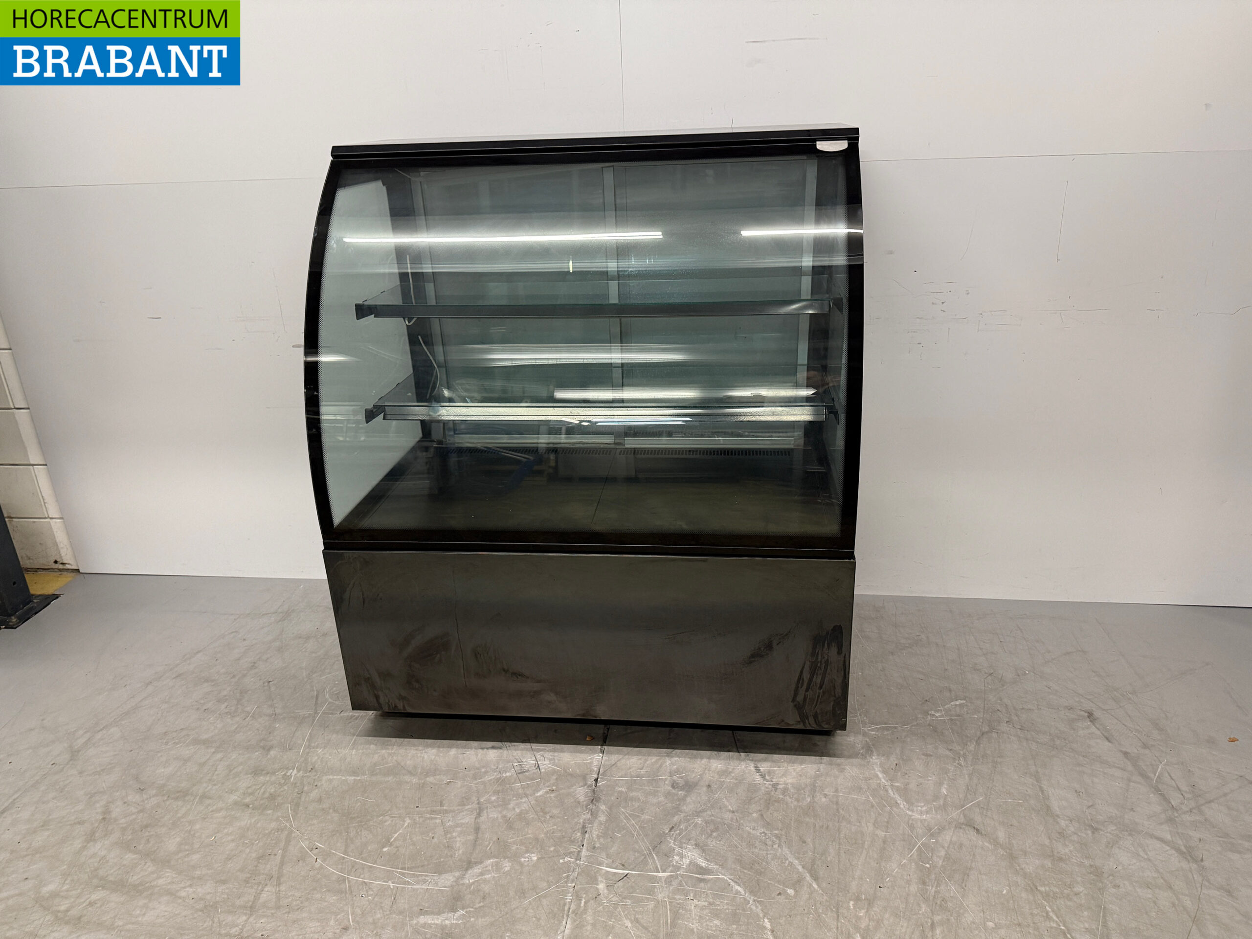 Tecnodom Koelvitrine Gebaksvitrine 2 Schuifdeuren 120 cm 230V Horeca