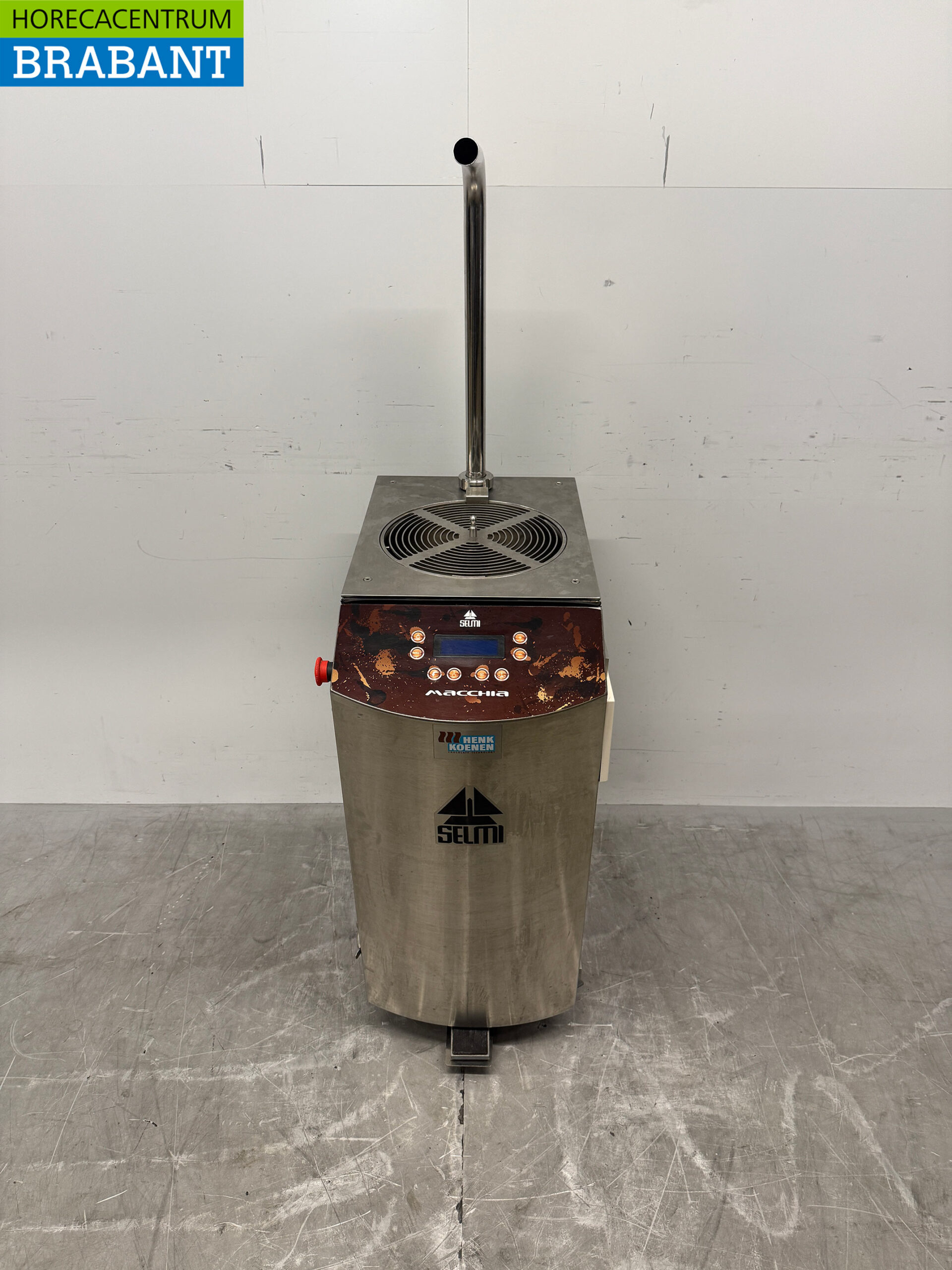 RVS Selmi Macchia Chocolade Tempereermachine 10 kilo 230V Horeca