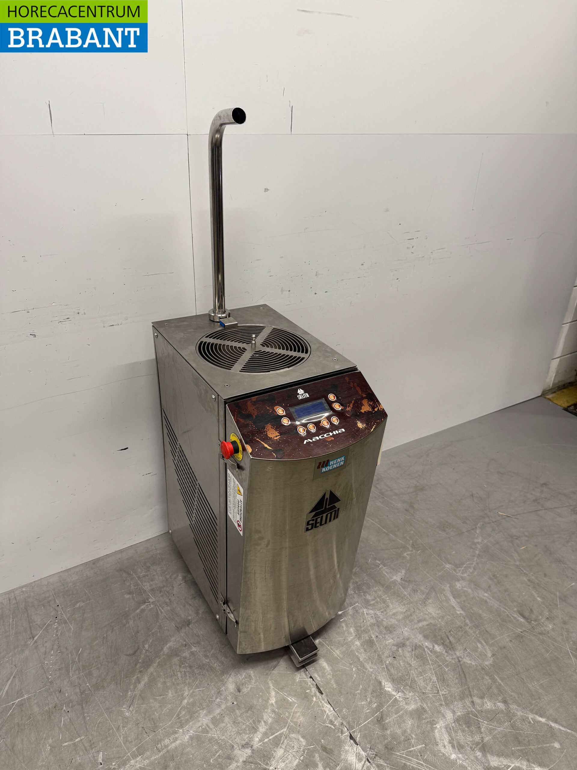 RVS Selmi Macchia Chocolade Tempereermachine 10 kilo 230V Horeca - Afbeelding 3