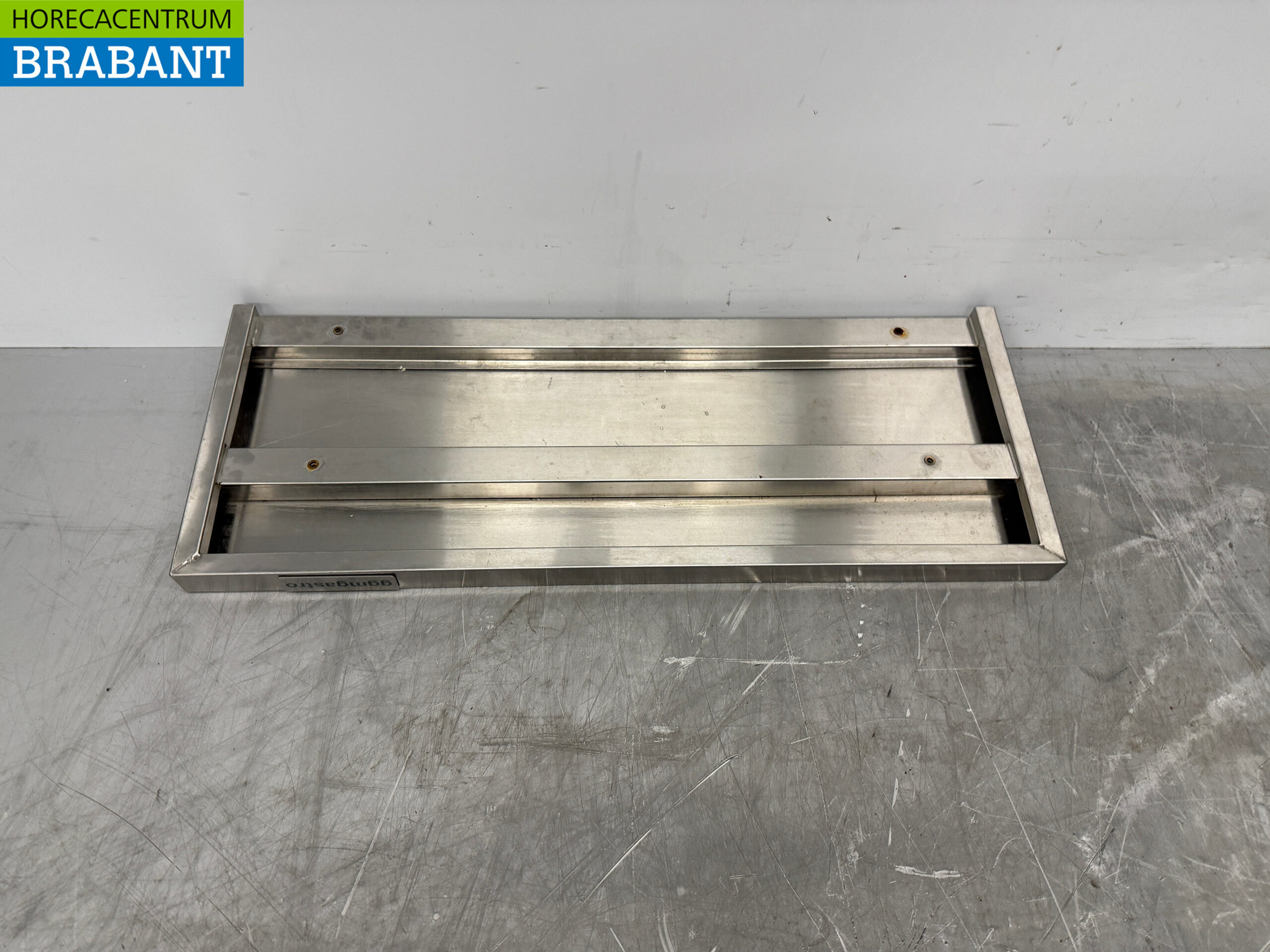 RVS Wandschap Schap 80 x 30 cm Horeca - Afbeelding 4