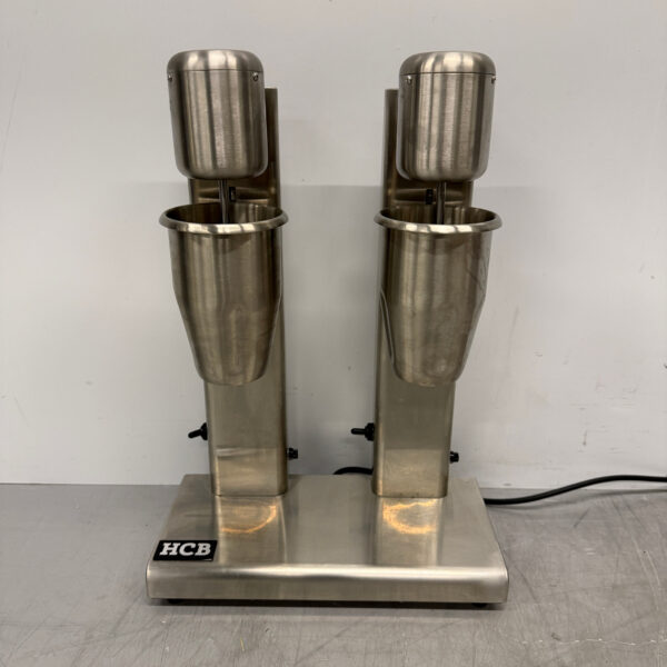 RVS Dubbele Milkshaker Milk shaker Milkshakemixer 2 x 750 ml 230V Horeca