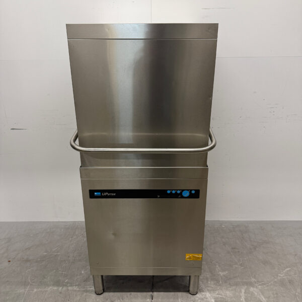 RVS Meiko Doorschuifvaatwasser met afvoerpomp 400V Horeca