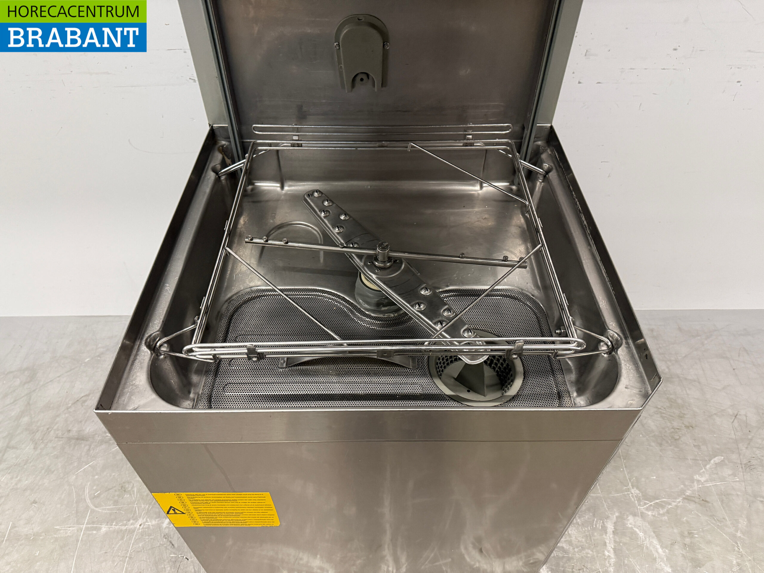 RVS Zanussi Doorschuifvaatwasser met Warmte Terugwinning en afvoerpomp 400V Horeca - Afbeelding 4