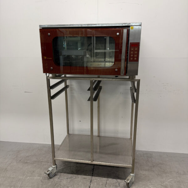 RVS Fri-Jado Heteluchtoven met vochtinjectie 3 x 60/40 cm 230V Horeca