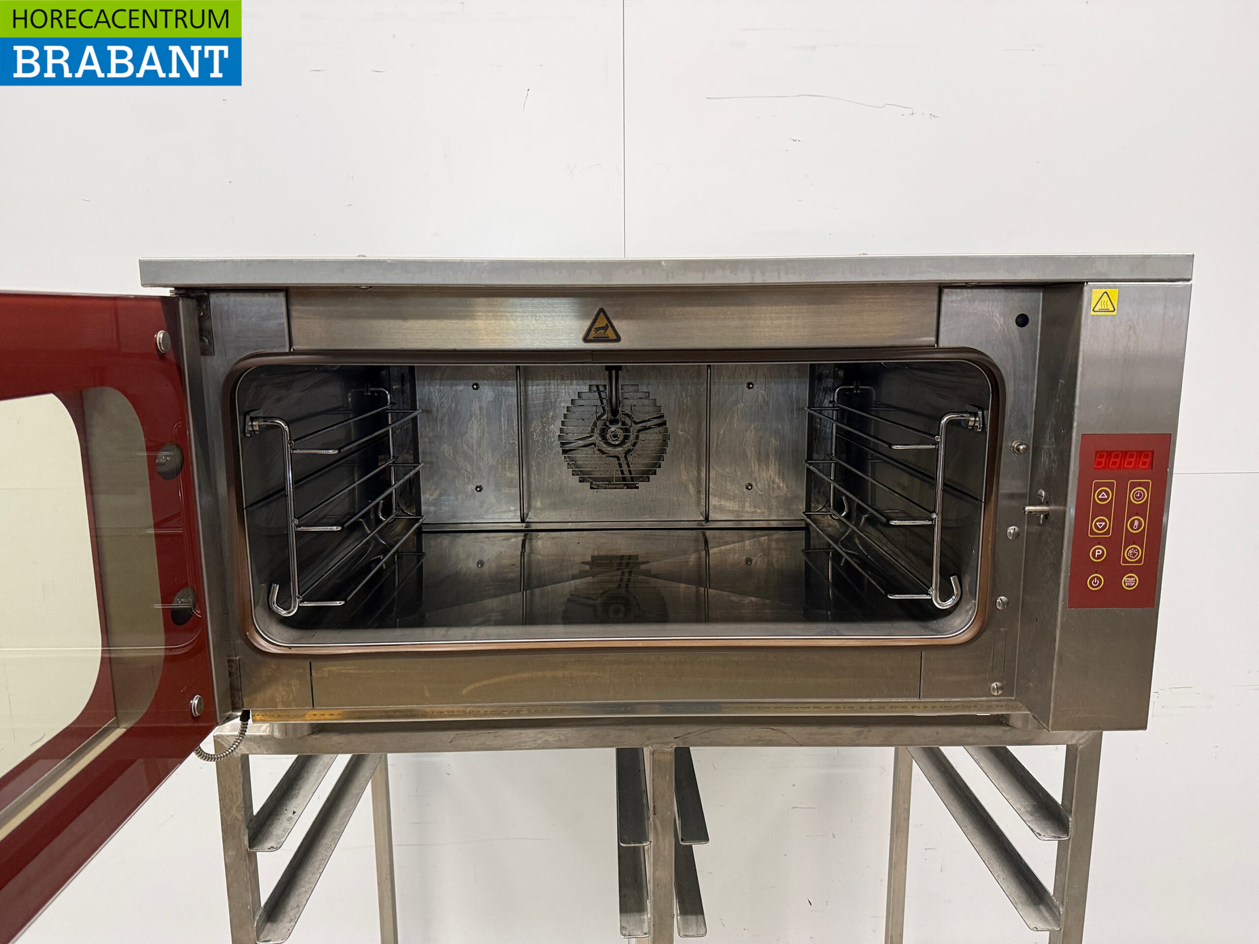RVS Fri-Jado Heteluchtoven met vochtinjectie 3 x 60/40 cm 230V Horeca - Afbeelding 5